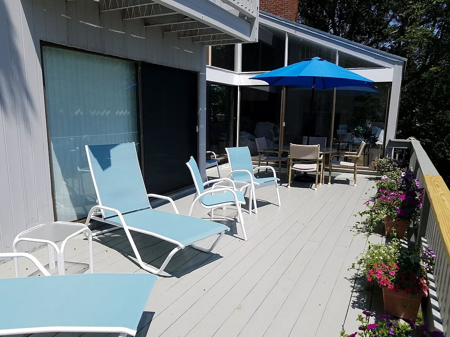 rear porch ocean side