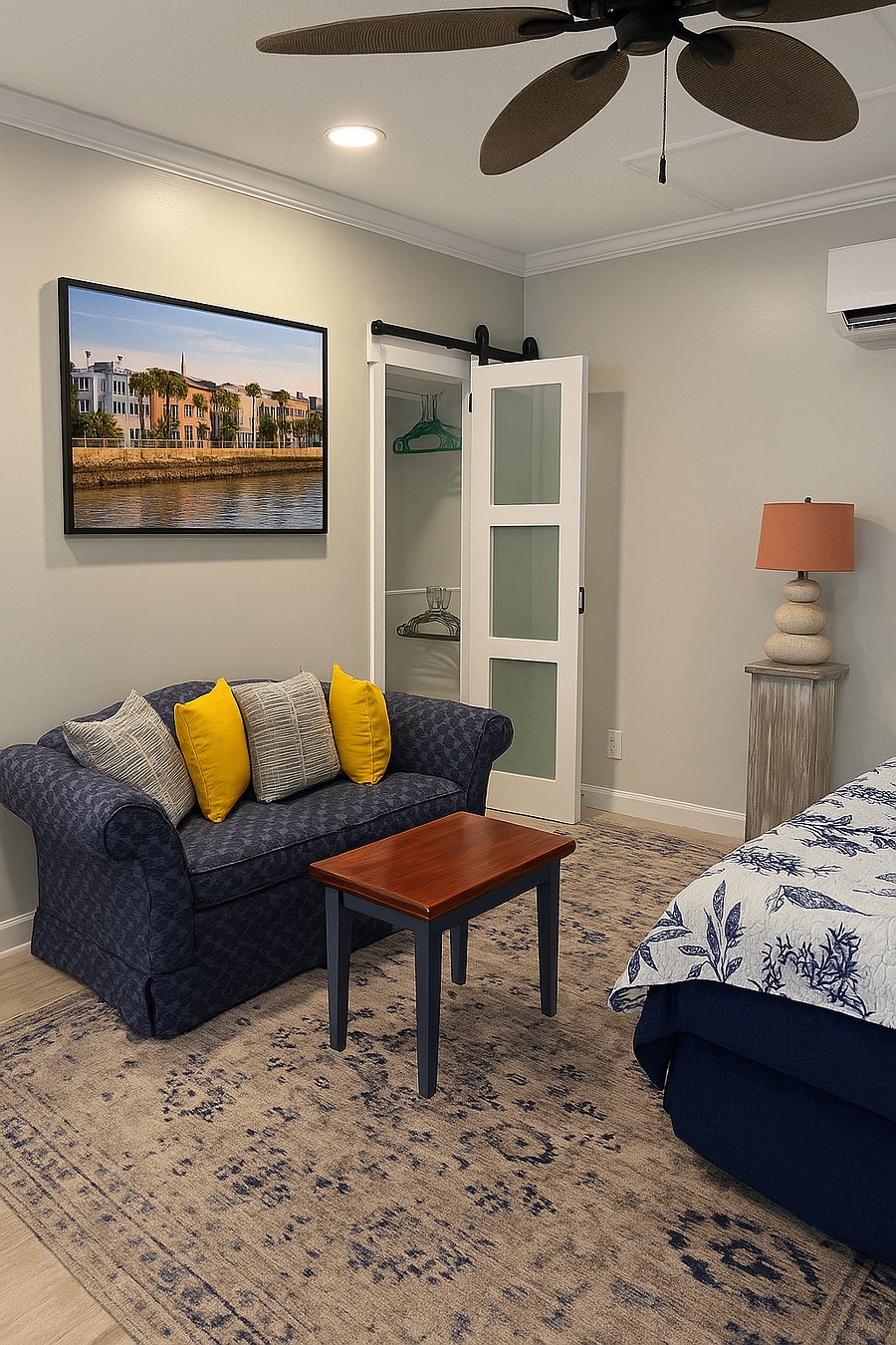 Living Area and Closet