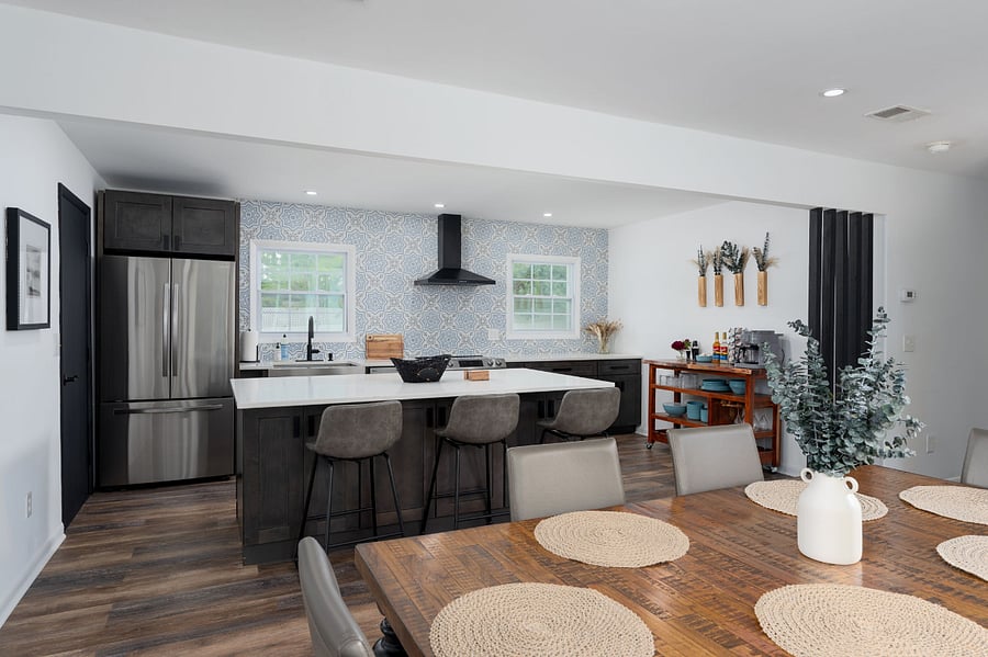 Kitchen and Dining Area