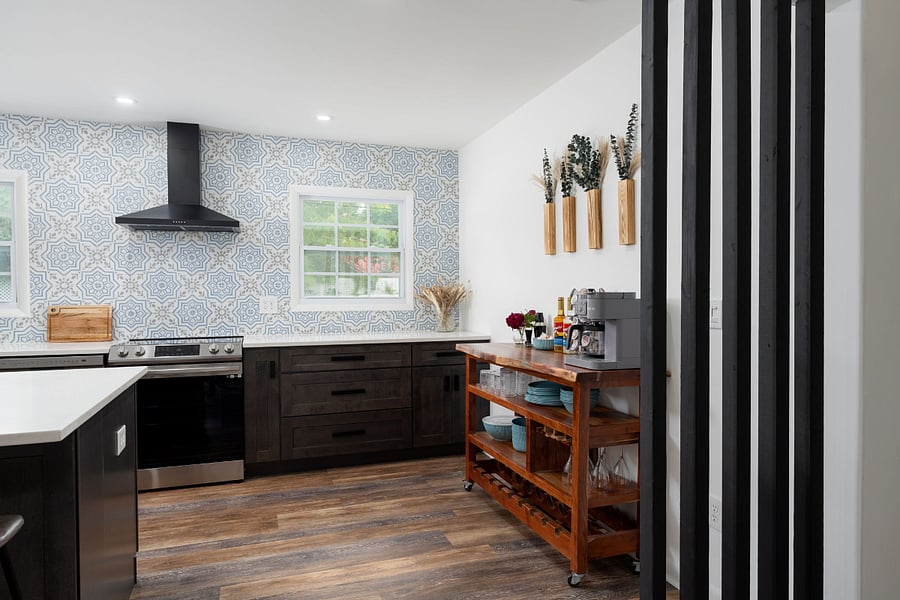 Kitchen with Coffee Bar