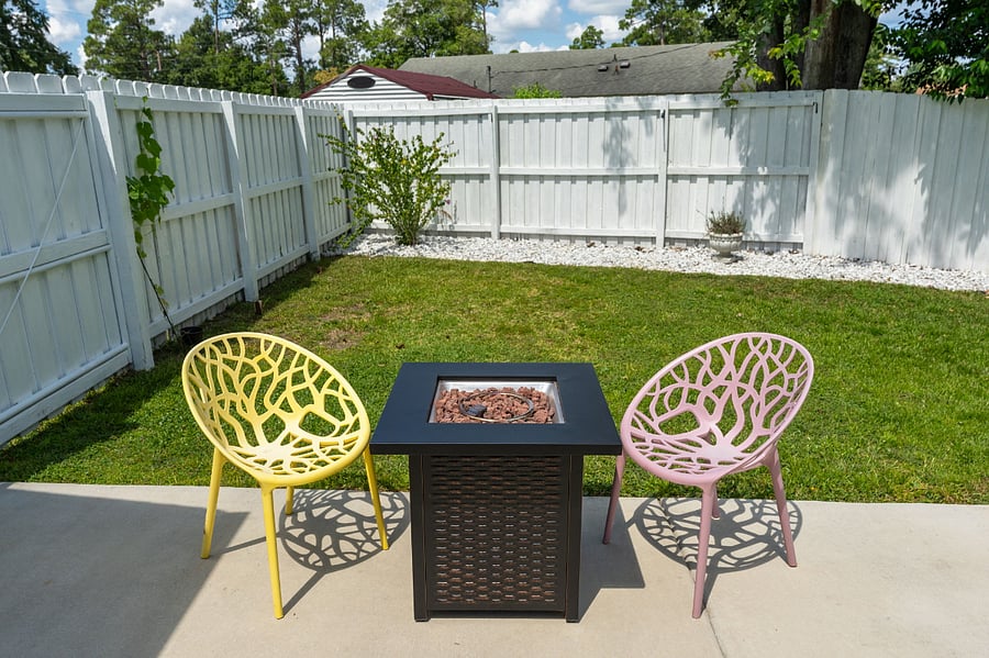 Gas Fire Table