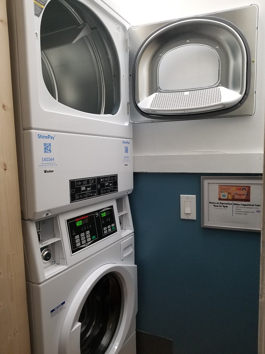 On Property - Washer and Dryer - Coin or QR Code payments accepted
