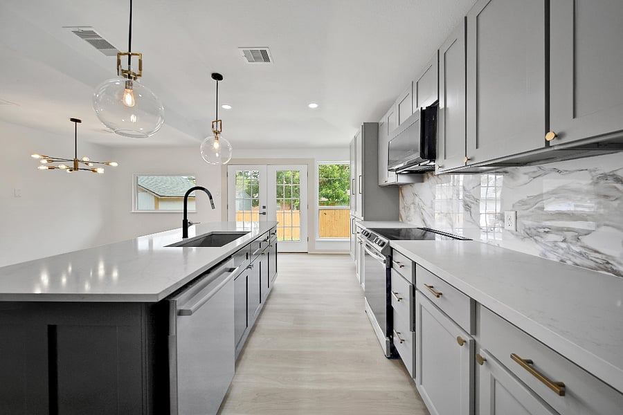 Shared open Kitchen