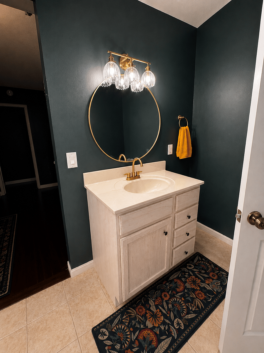 Master Bathroom Sink 2