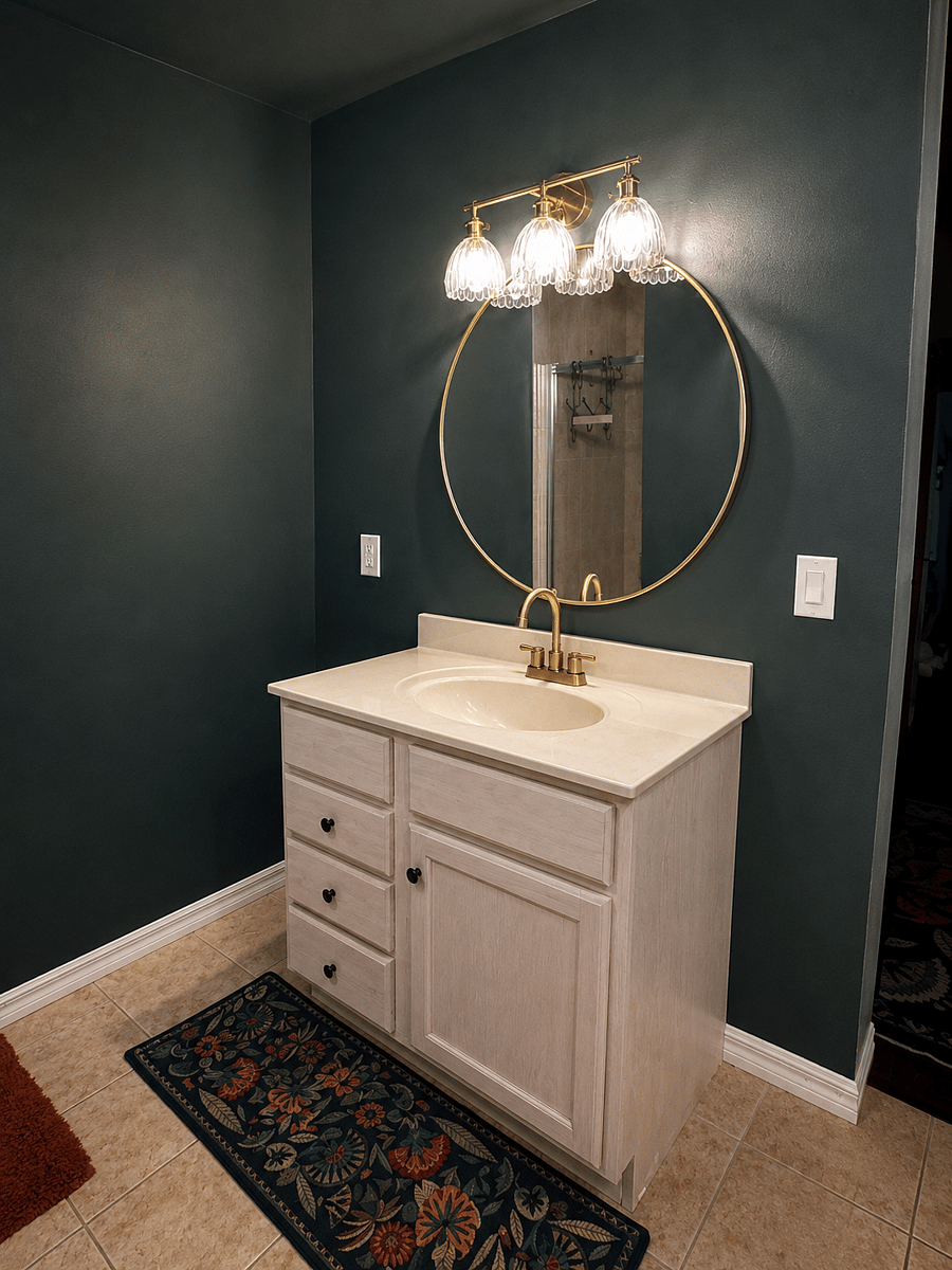 Master Bathroom Sink 1
