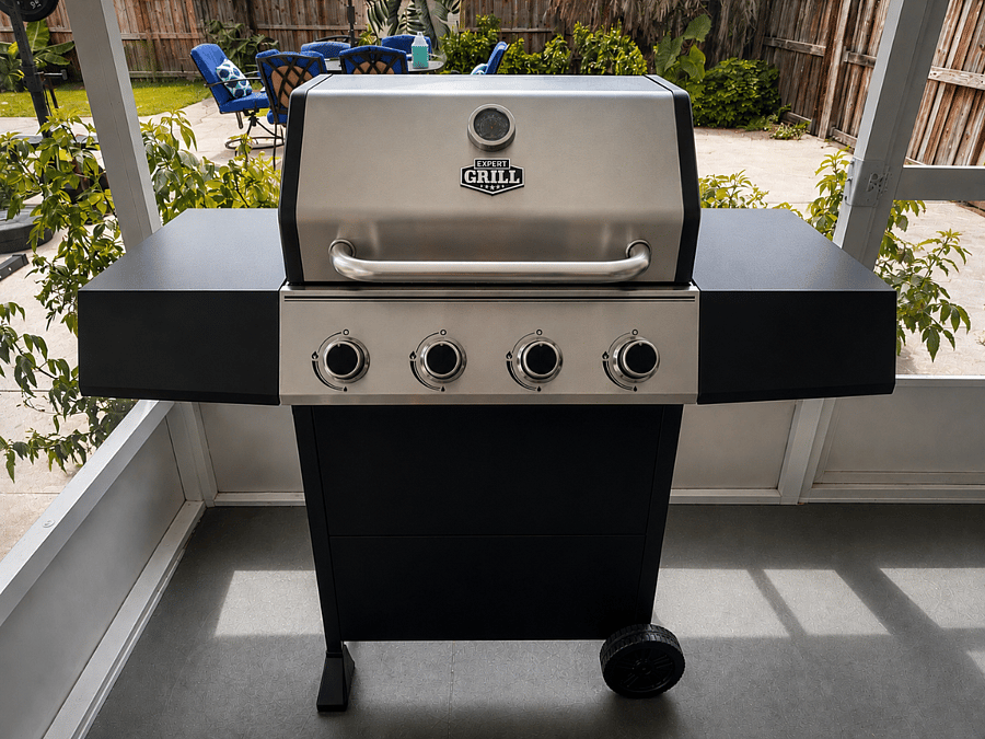 Propane Grill for Use