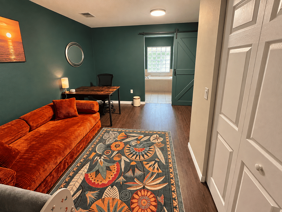 Bonus Suite with Office + Day Bed including 2 Twins * View from Master Bedroom