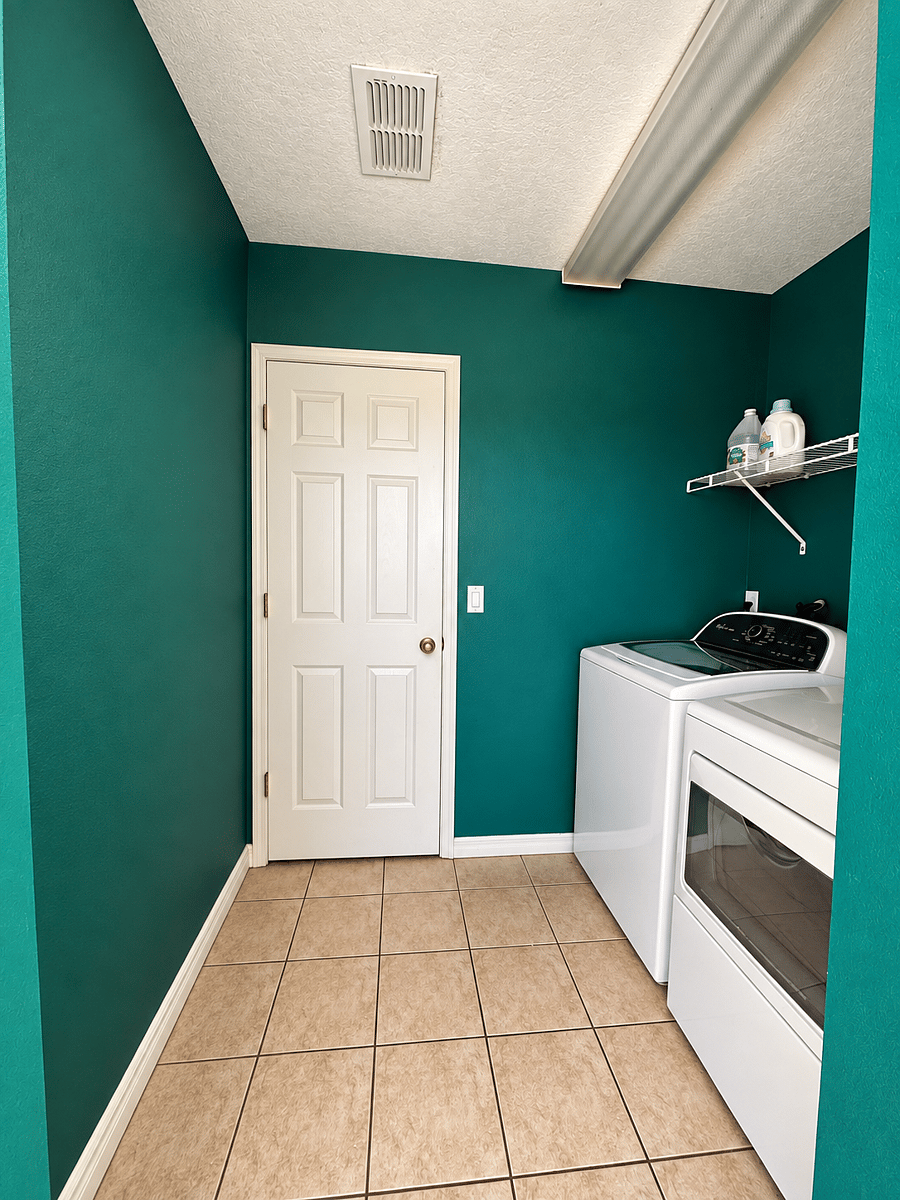 Carport/ Side DoorEntrance into Laundry Room.