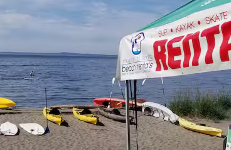 Lots of beach activities!