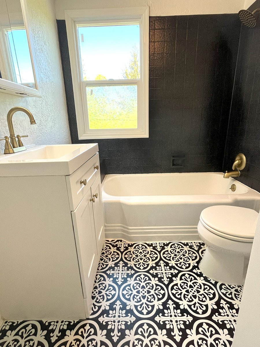 Remodeled bathroom