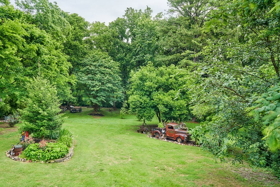 Beautifully landscaped property in a quiet neighborhood