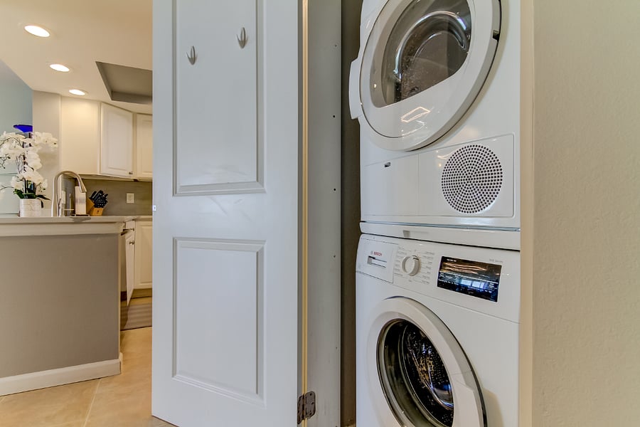 Inside laundry