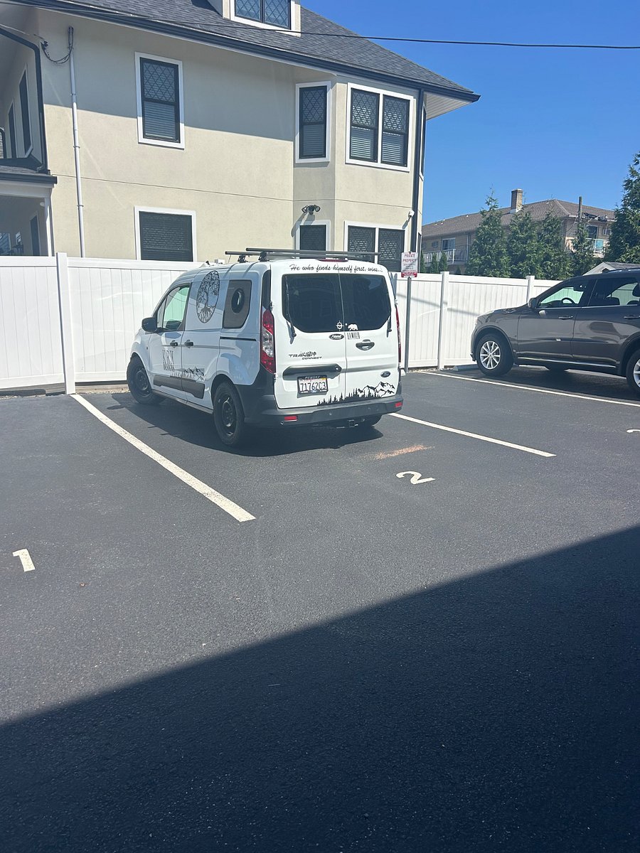 Private parking spot 
