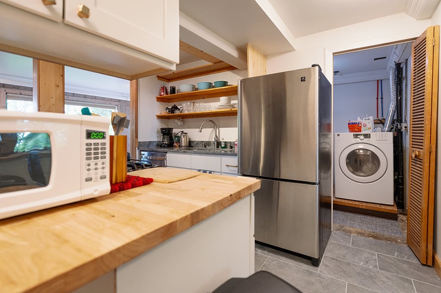 Full size washer and dryer is exclusive to this suite