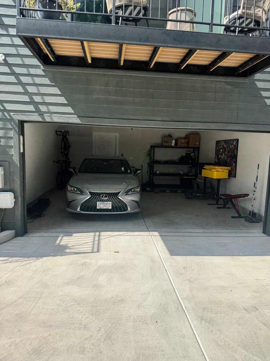 Two car garage