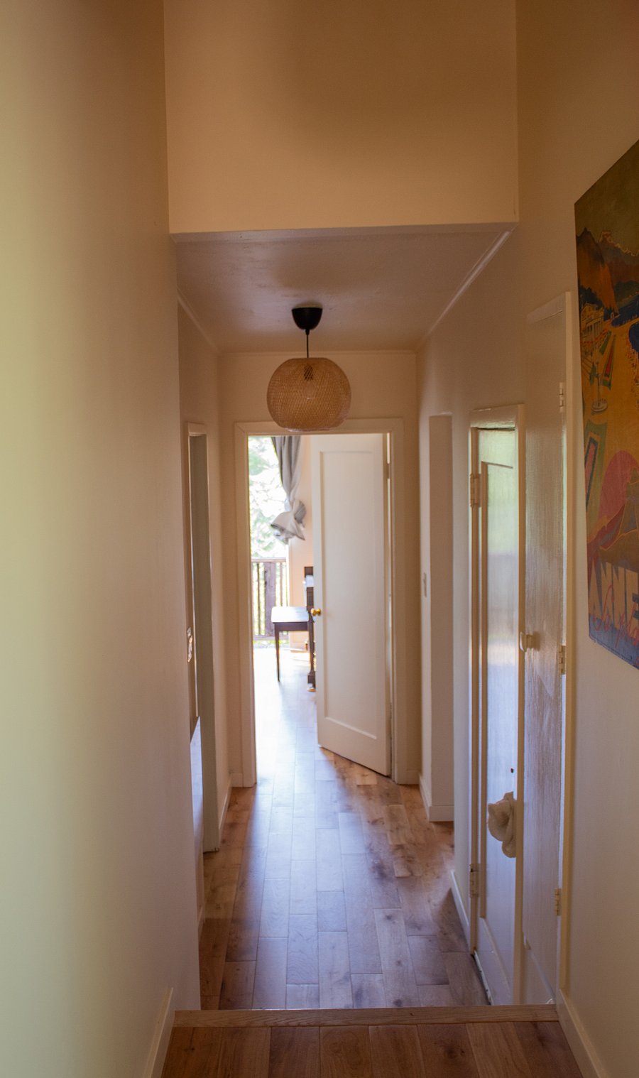 Hall Way to Bedroom 1 & 2 and Bathroom