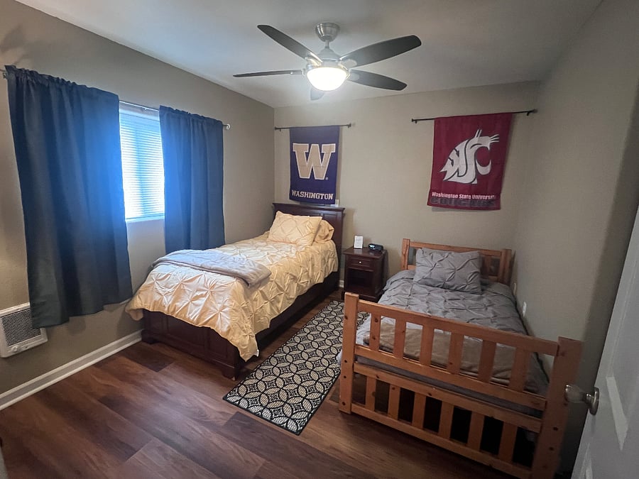 Bedroom #2 - 2 twin beds upon request. 