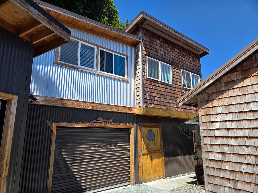 The second story casita.