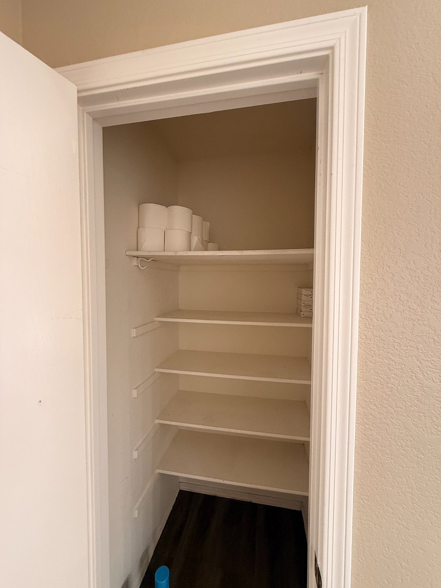 Pantry closet for Master Bedroom