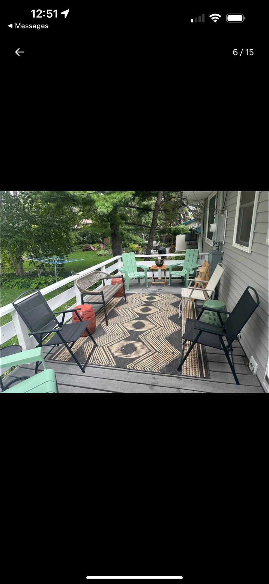 Back deck