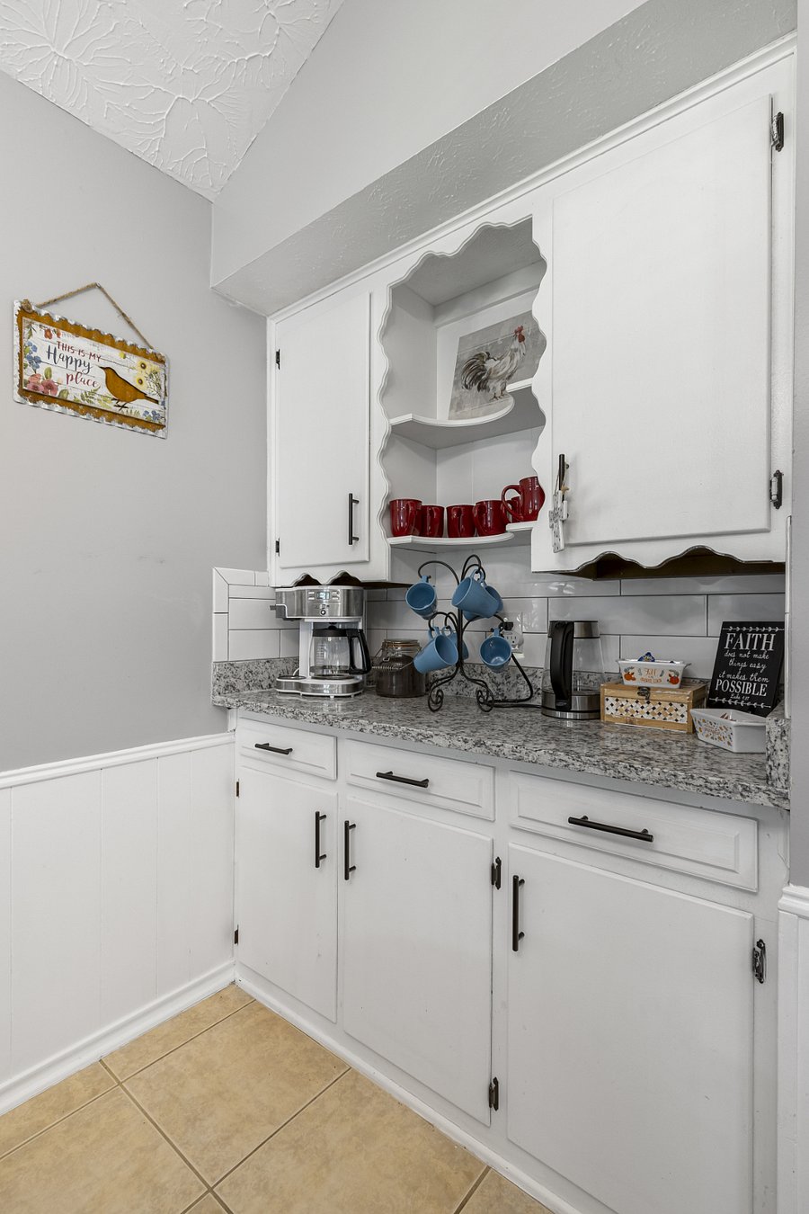 Enjoy our coffee and tea station.