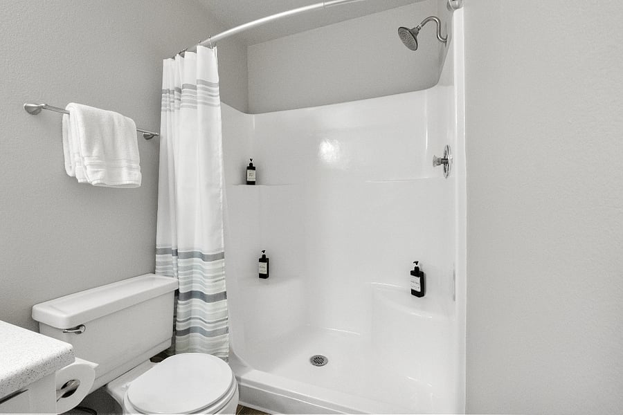 Fresh, spa-like feel to start and end your day.
