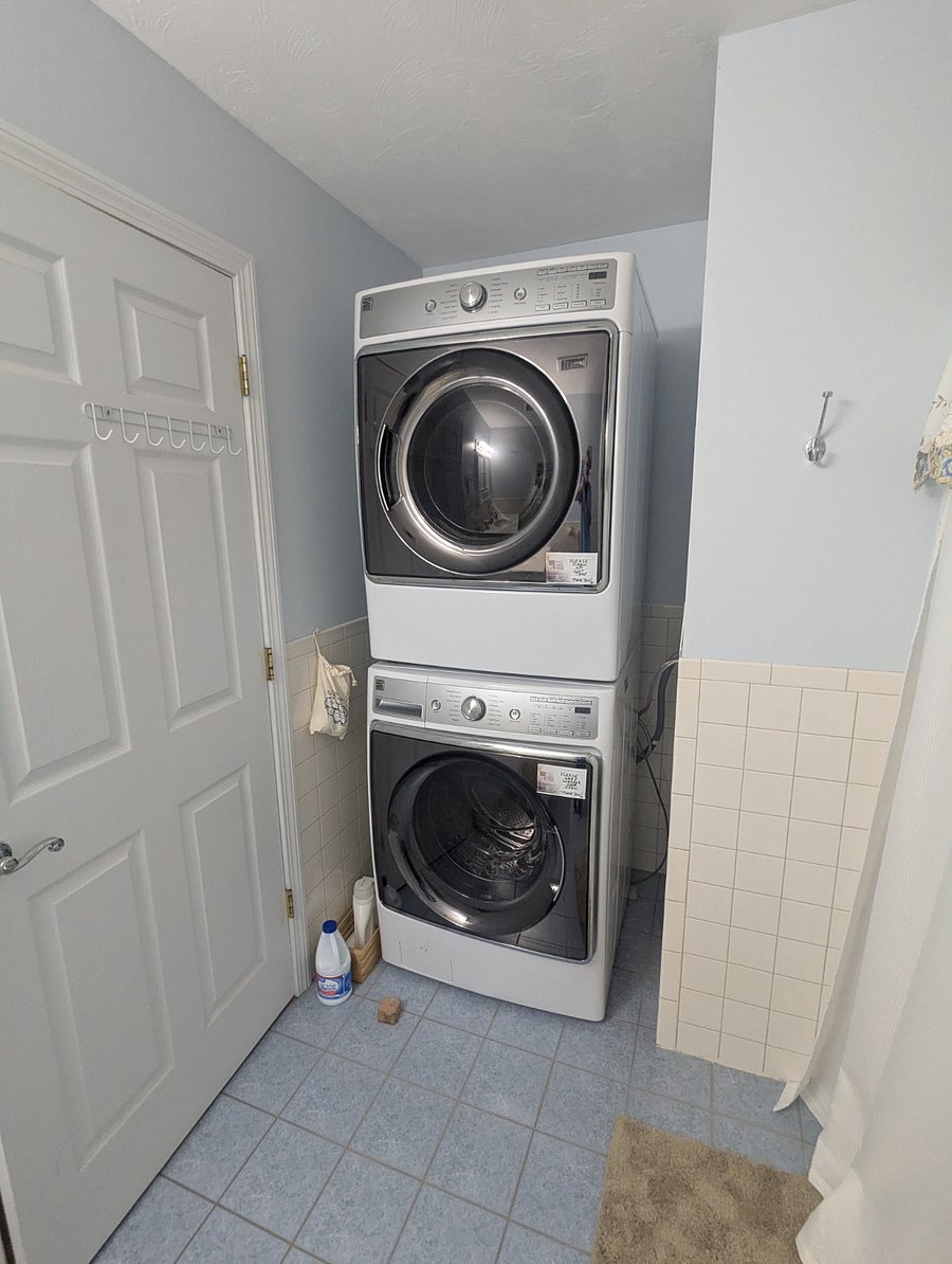 Washer Dryer cold water only