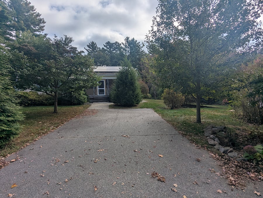 Private 2 car driveway