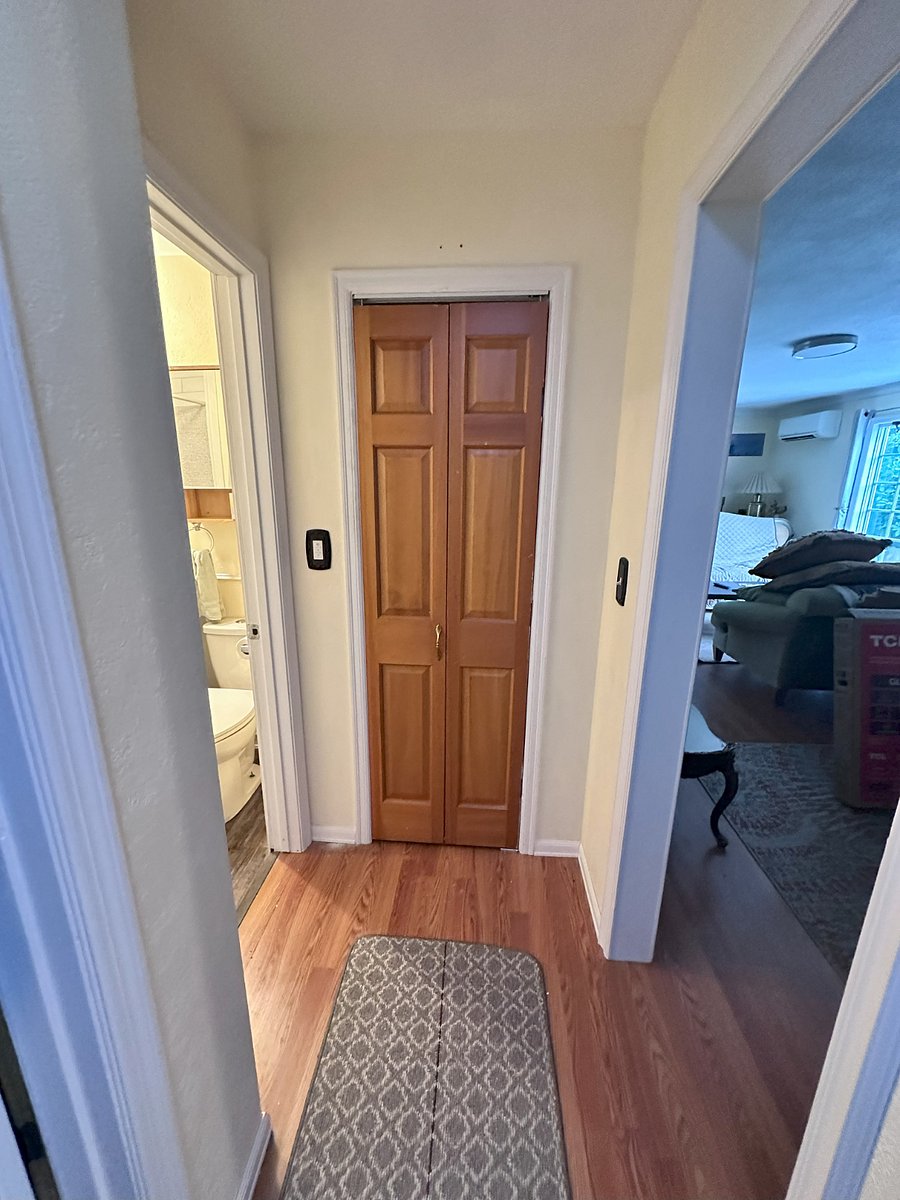 Hallway closet