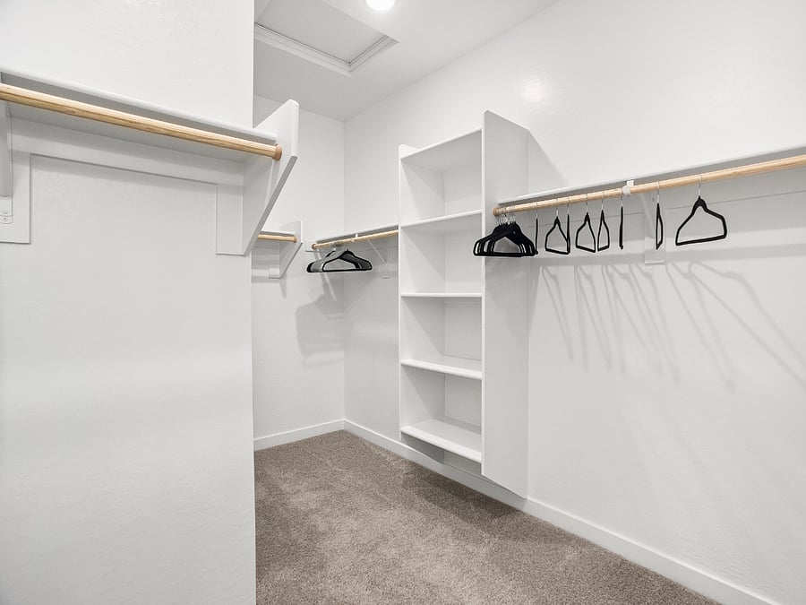 Walking Closet attached to Master bedroom