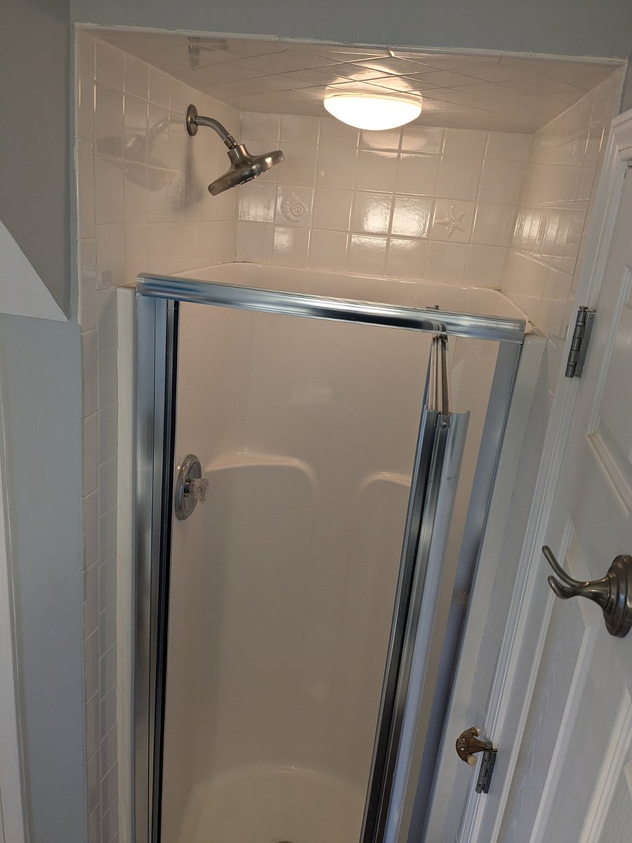 1st Floor bathroom- Shower-NO Tub.