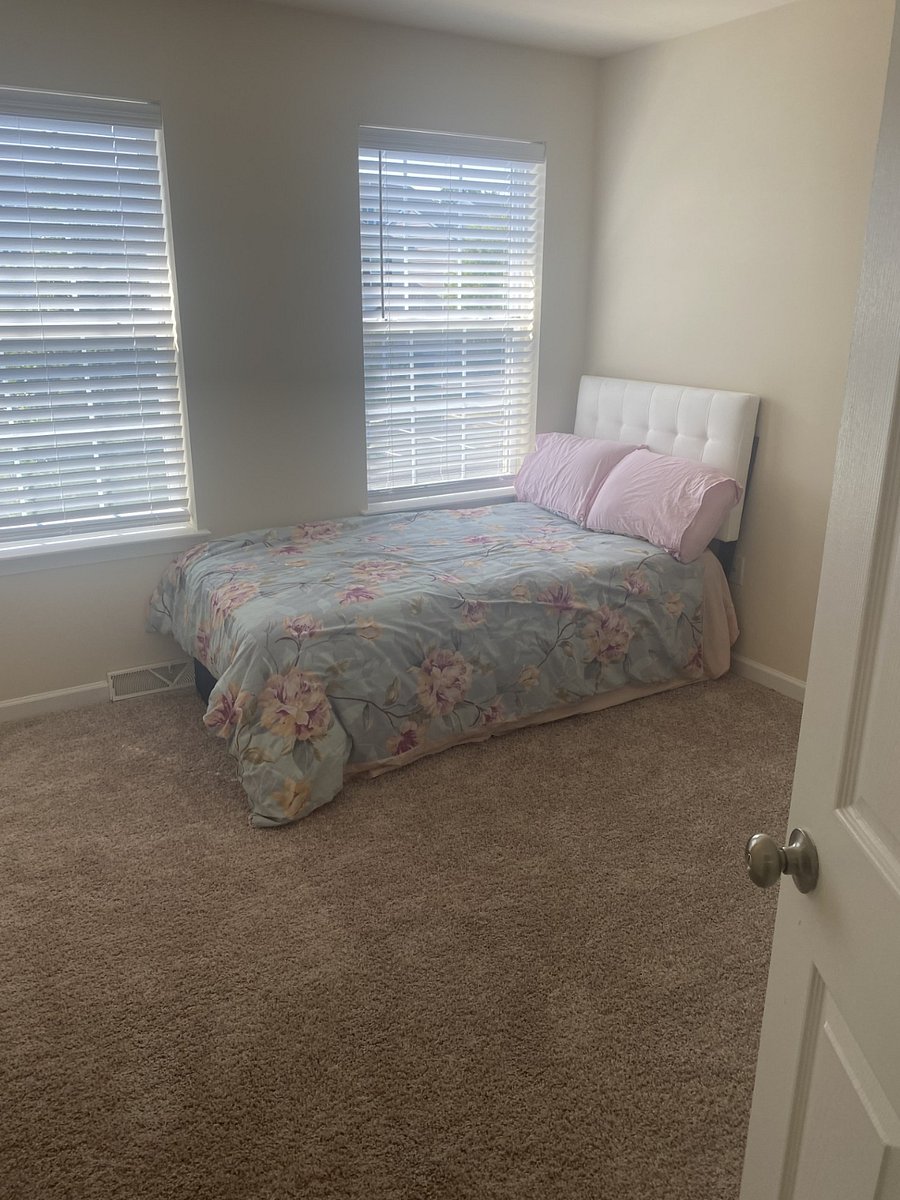 We will have this fully furnished soon. We have a furnished room with a dresser, desk, etc. available as well!