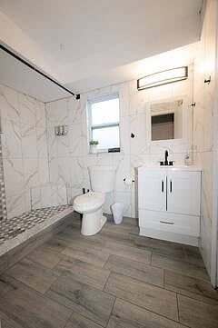 Private bathroom attached to Master