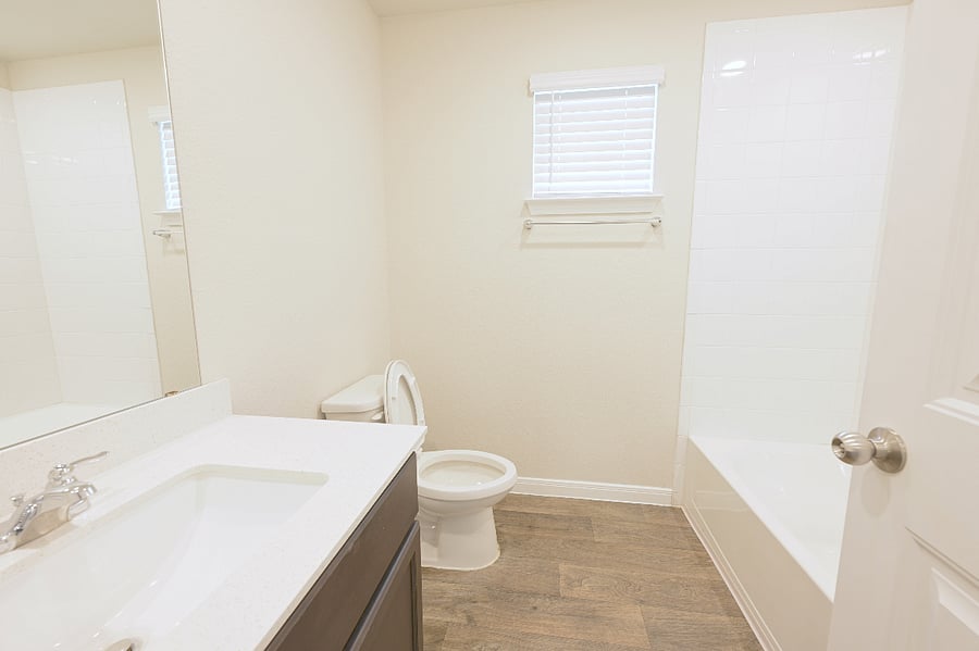 2nd floor- shared full bath
