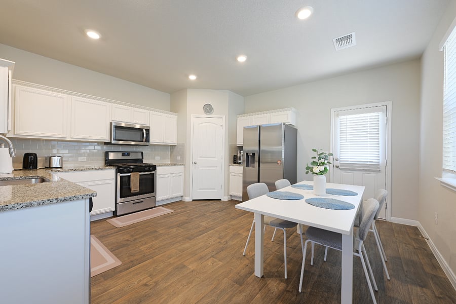 Kitchen and dining