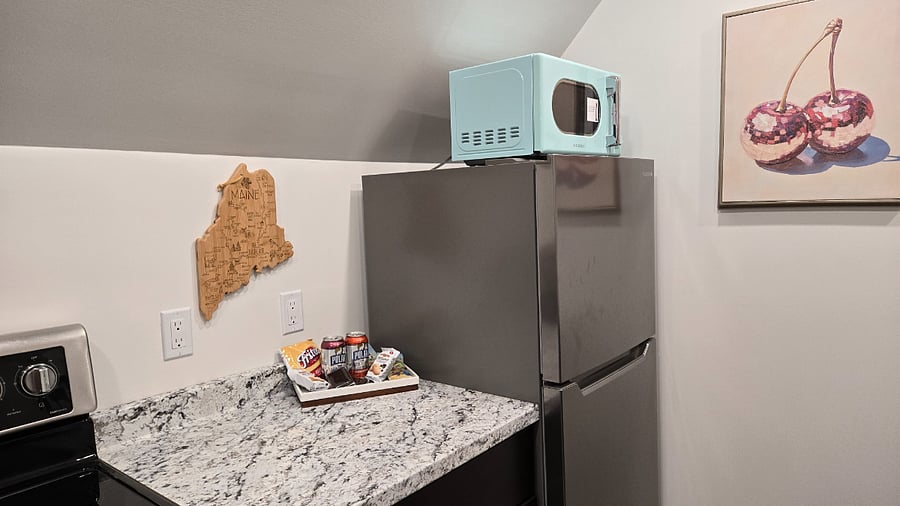 Full fridge/freezer.