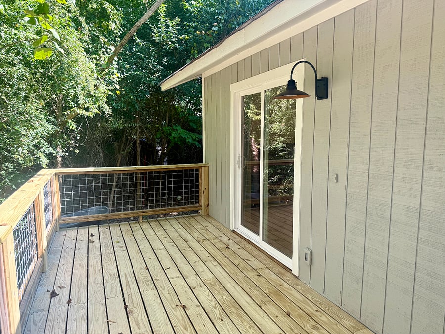 Rear Deck