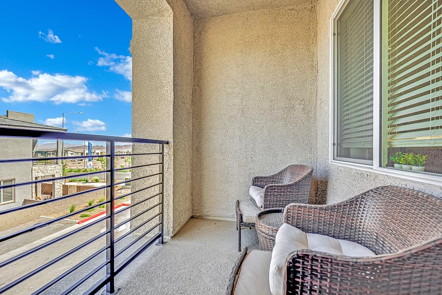 Private Balcony off the Primary Bedroom