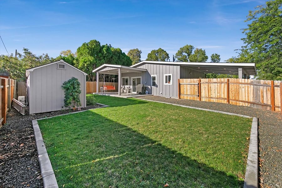 Back yard