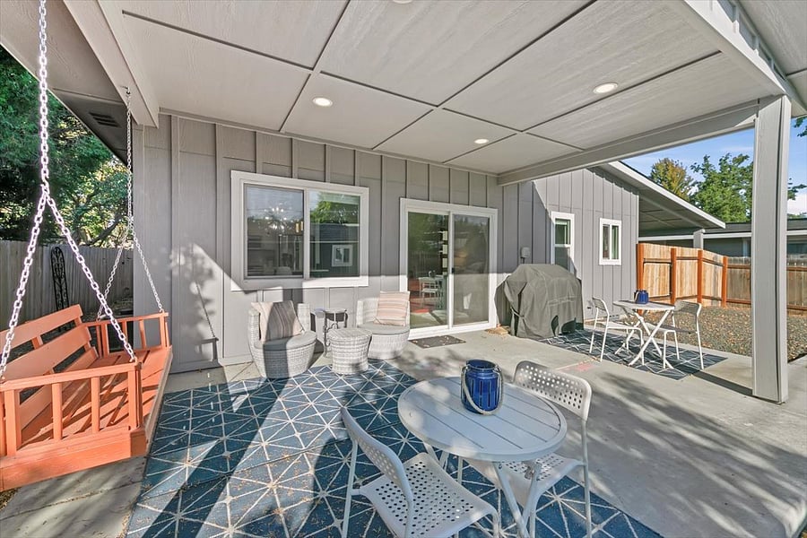 Back patio