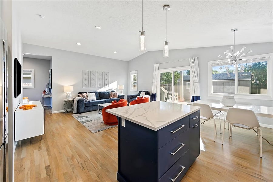 Living/Dining from Kitchen