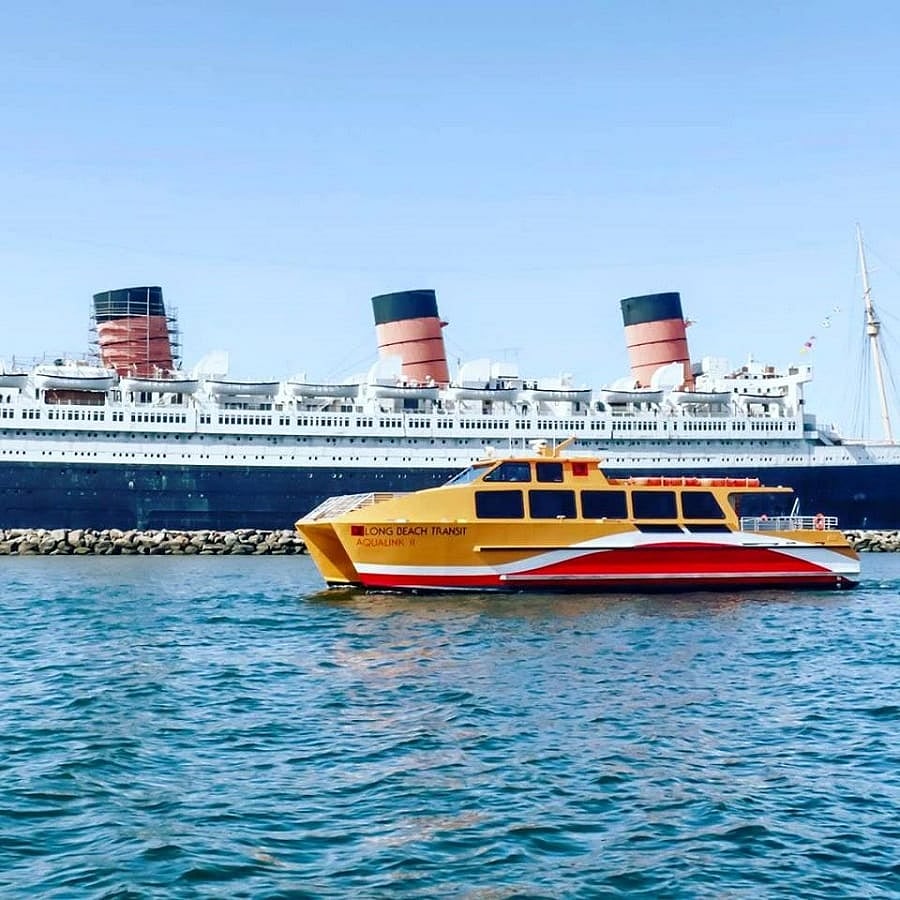 Catch the water taxi close by for a $5 ride downtown