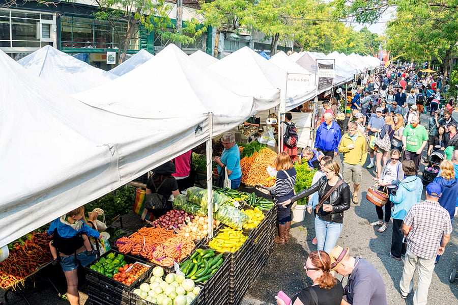 Ballard Farmers Market every Sunday, year-round