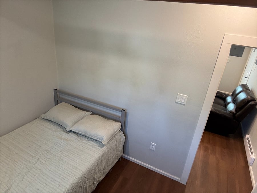 Bedroom 4. In outbuilding. Has wardrobe not shown in picture.