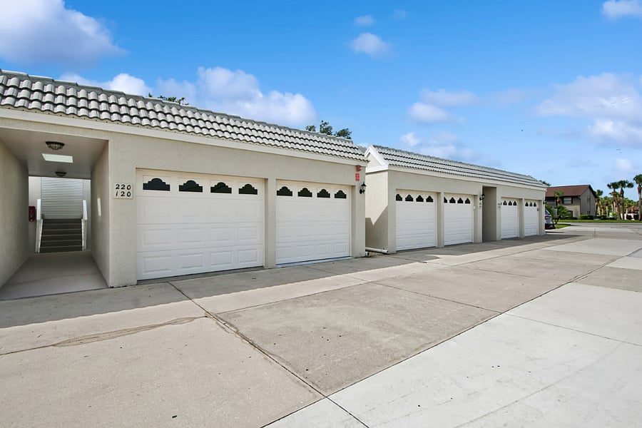 Attached single car garage 