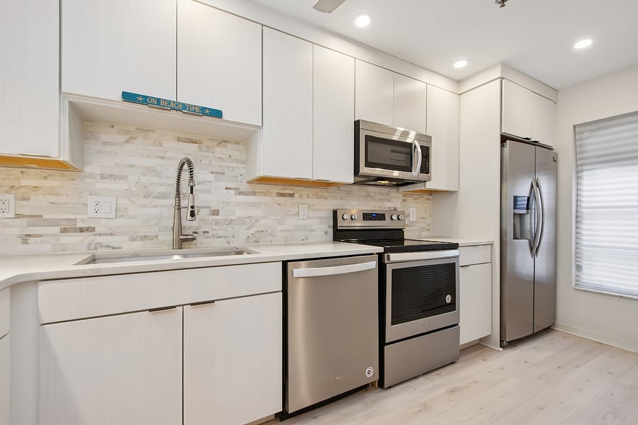 Renovated kitchen