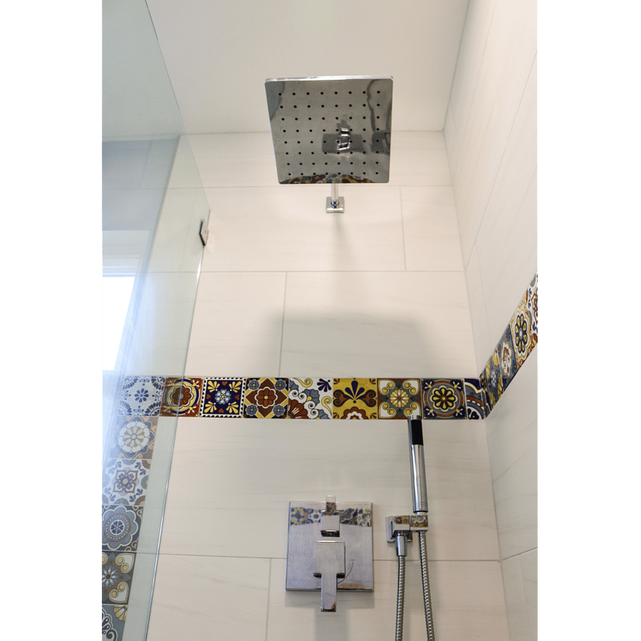 Rainhead shower and shower wand 