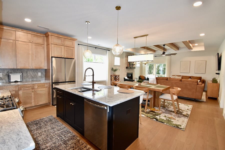 Open concept living