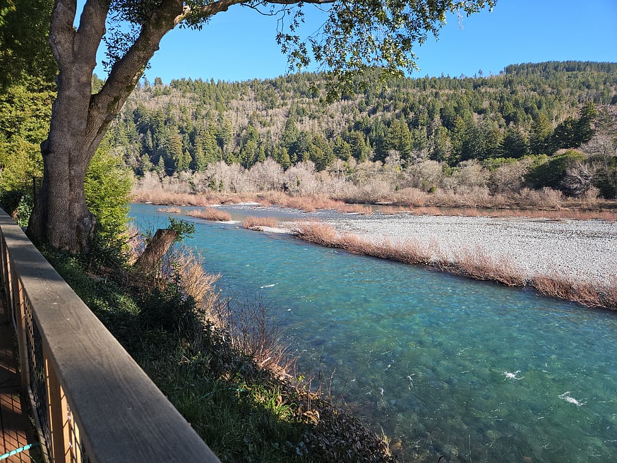 The property is on the Smith River