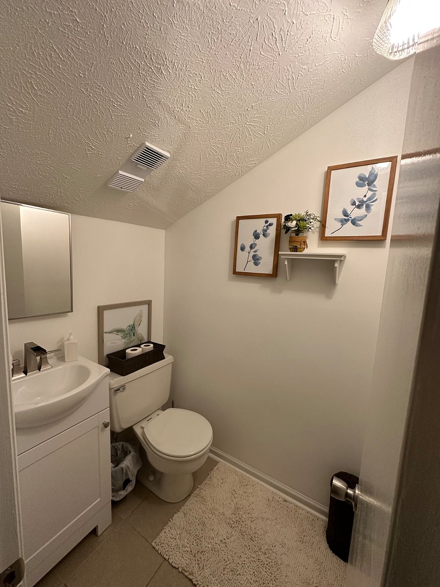 Private half-bath